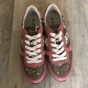 Coach Floral Sneakers - US Size 6.5